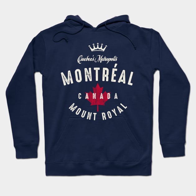 Montreal Quebec Canada Hoodie by Designkix